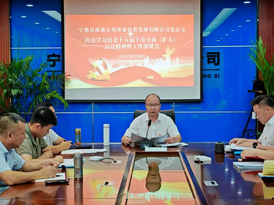 宁都县源盛公用事业投资发展有限公司党总支传达学习中共宁都县委十五届十次全体（扩大）会议精神.jpg